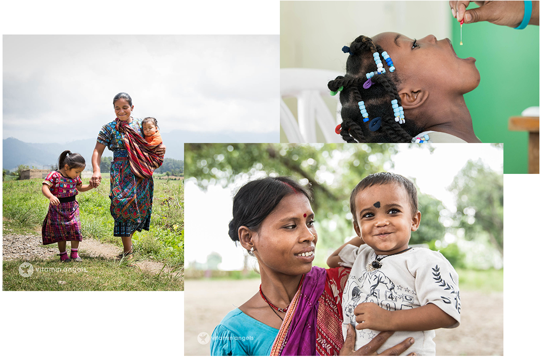 children helped by Vitamin Angels